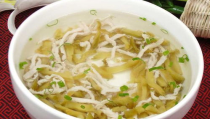 榨菜肉丝汤,榨菜肉丝汤的制作与营养解析